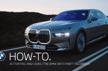 How To Activate and Use the BMW Anti Theft Recorder.