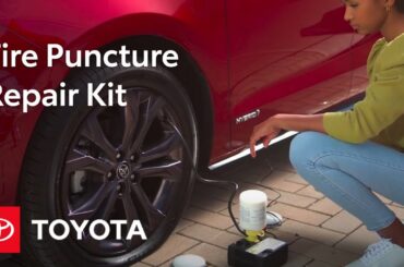 Toyota How To: Tire Puncture Repair Kit | Toyota
