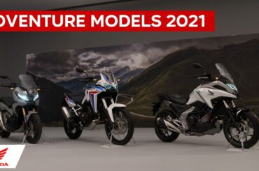 Three New Honda Adventure Models for 2021