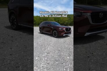 Mazda CX-90 In Artisan Red