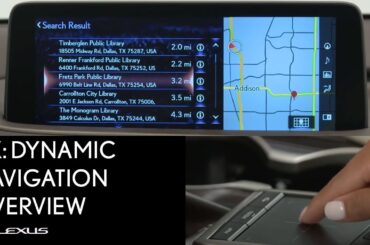 Lexus How-To: RX 350 Dynamic Navigation Overview | Lexus