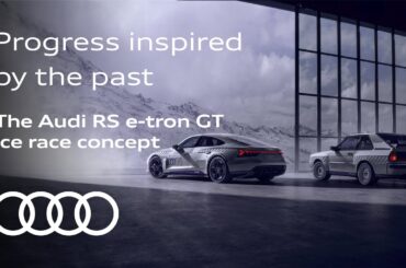 Behind the idea | The Audi RS e-tron GT ice race concept