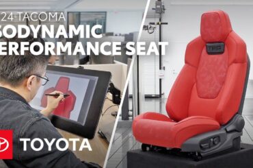 2024 Tacoma Debuts Segment-First IsoDynamic Performance Seat | Toyota