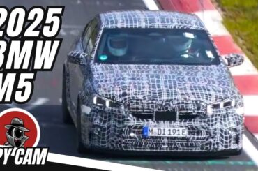 2025 BMW M5 G90 HYBRID SPIED TESTING ON THE #Nurburgring