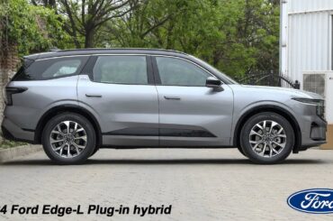 New 2024 Ford Edge-L Plug-in hybrid 4WD 7-Seats - Exterior and Interior Specs
