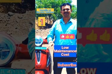 Low Maintenance Cost of Electric Vehicles #shorts #bajajchetak #viral
