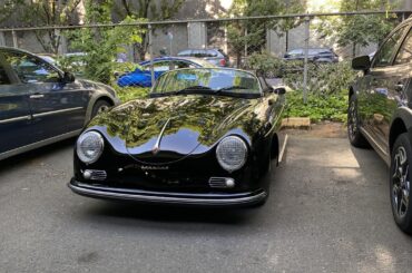 [356 Speedster] spotted at the valet for an event.