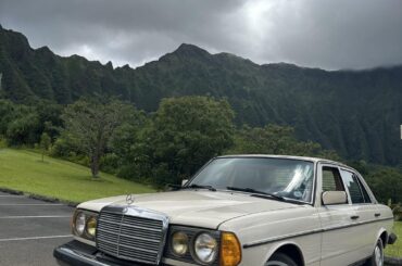 1982 Mercedes 240D 4 speed manual