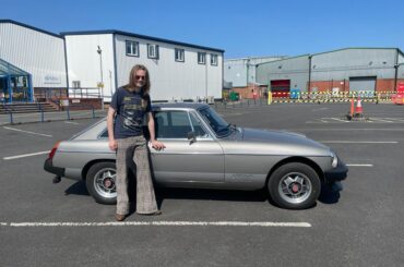 My dad’s 1980 mgb gt le