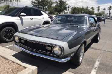 Saw this 1968 Chevrolet Camaro while out getting lunch. Looks really nice, even if it’s over 100° outside