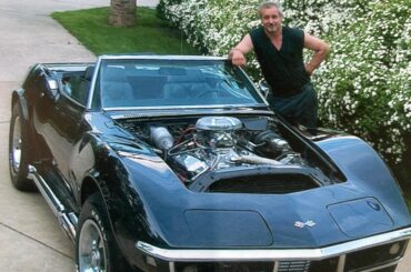 Carmen T. and his 1969 Vette- 427 big block and 4 speed. Owned for over 20 years.