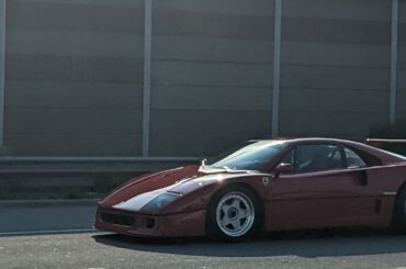 I saw a fucking [Ferrari F40] driving on the highway towards Toronto, Ontario!!