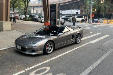 Super clean [Honda NSX] spotted on the street in Manhattan