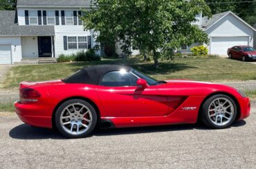 Big red Viper. Gorgeous. Spotted in Northfield, Ohio