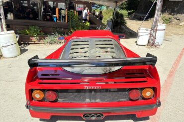 [Ferrari F40] spotted in Bay Area this AM.