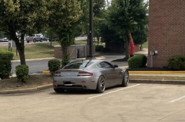 Saw an Aston Martin [V12 Vantage] at my local convenience store!