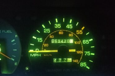 my odometer did the funny number