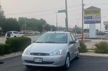 this insanely clean first generation Ford Focus I saw the other day.