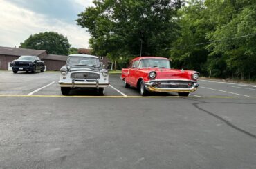 My car's cruise debut: Chevy for scale 😂