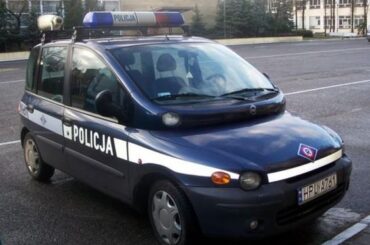 Polish police Fiat Multipla. The official car of...