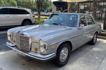 Valeted this Nissan leaf swapped [1970’s Mercedes 280SE]. With some very interesting interior choices… This thing honestly confused the hell out of me