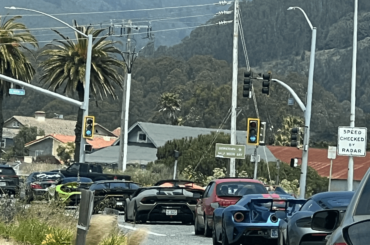 [Multi] spotted along Highway 1 this morning. Besides the Ford GT, not sure about the other ones?