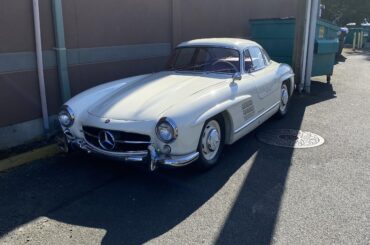 Found this behind my work [Mercedes 1957 300sl]