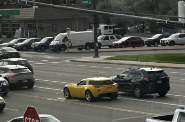 A [Pontiac Solstice], but spicier with a shooting brake top. Never knew these were a thing