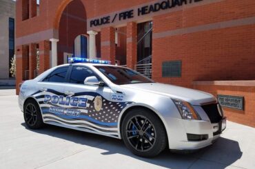 I give you! Sioux city's police cadillac and c4 corvette!