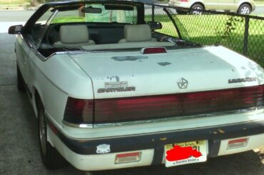 My 1991 Lebaron GTC. Where's your Lebaron, Freddy?