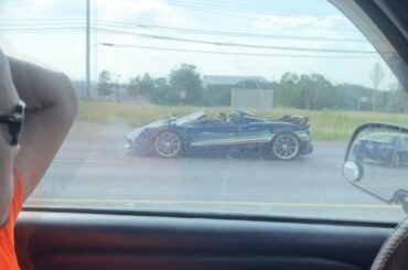 1/3 [Pagani Huayra Tricolore] seen in Lakeway, TX a couple days ago.