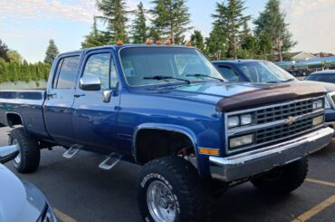 Co-worker's 1987 Chevy Silverado, the official truck of?..