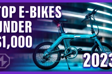 2023 Top 5 Best Electric Bikes Under $1,000 (Ride1Up, Lectric, Fiido)