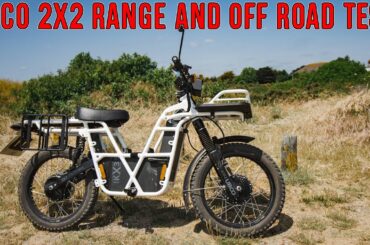 RANGE TEST | UBCO 2x2 Adventure Electric Motorcycle.