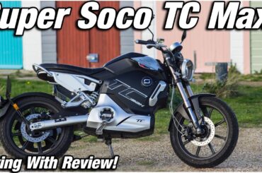 Living with Super Soco TC MAX - Review! CBT Legal Electric Motorcycle.