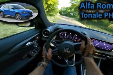 2023 Alfa Romeo Tonale Plug-In Hybrid Q4 | POV drive