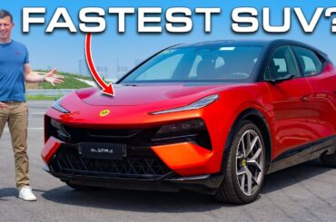 New 900hp Lotus Eletre review with 0-60mph & 1/4-mile TEST!