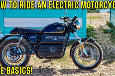 How To Ride An Electric Motorcycle! | The Basics!