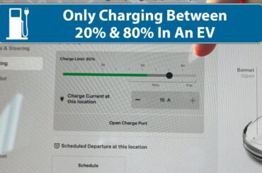 Electric Car Batteries - Only Using 20% to 80%
