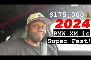 I DRIVE the $175,000 2024 BMW XM!!! Super FAST Plug In Hybrid!!!