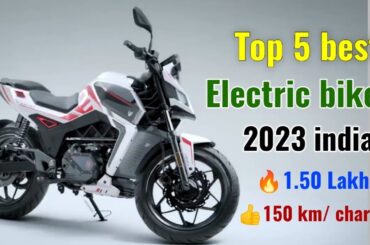 Top 5 best electric bikes India 2023 features specs Onroad Price details Hindi.