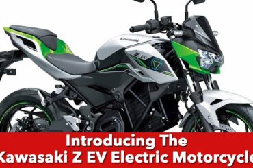 Introducing The 2024 Kawasaki Z EV Electric Motorcycle