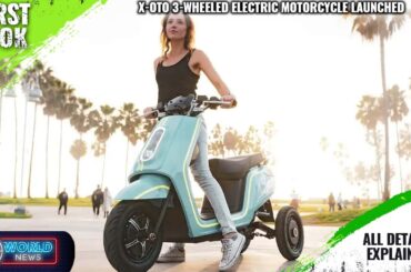 X-OTO 3-wheeled Electric Motorcycle Launched - Explained All Spec, Features And More Details