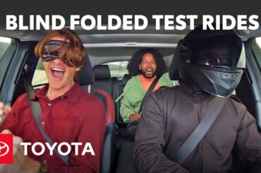 BLINDFOLDED Test Drives in a 2023 Prius Prime | Toyota