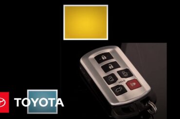 2011 - 2012 Sienna How-To: Smart Key | Toyota