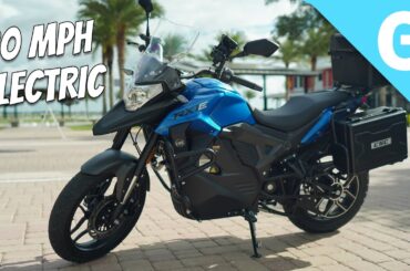 First Low Cost 80 MPH Electric Motorcycle! CSC RX1E Review