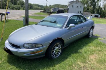 1995 Buick Riviera, mint condition in 2023. The official car of: