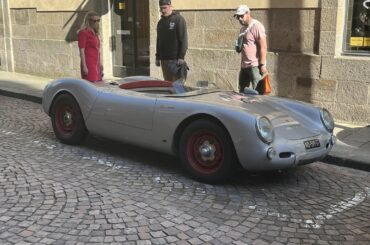 [Porsche 550 Spyder) in Saint-Malo, France. Best spot I’ve ever had.