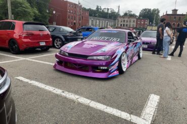Pretty cool looking S14 aero at my local C&C