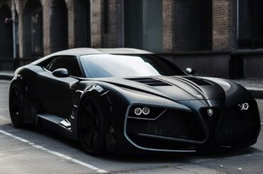 Who would drive this sinister Alfa Romeo?